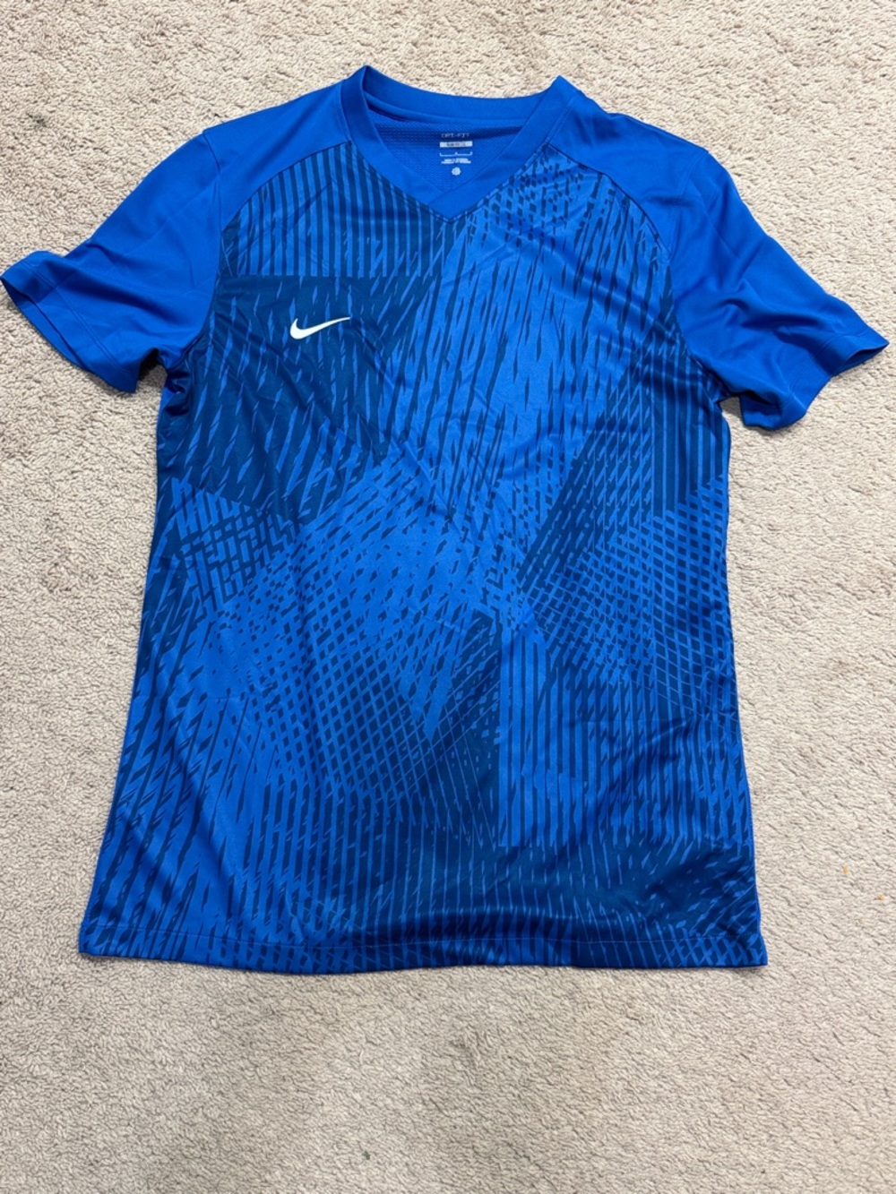 Nike Royal Blue Graphic Athletic Tee